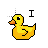 Rubber Duck Typing.cur Preview