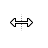 Aero-Esque Horizontal Resize.cur Preview