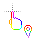Rainbow Needled Little hand.ani Preview