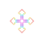 Rainbow xArrow v2.ani Preview