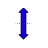 Ultramarine Vertical Resize.cur Preview