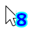 Number Cursor3.cur Preview