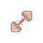 Strawberry Mocha Diagonal Resize 2.cur Preview