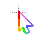 Rainbow Big Cursor.ani Preview