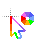 Rainbow Big Background.ani Preview