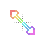Rainbow Big d1Arrow.ani Preview