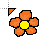 Orange Flower.cur Preview