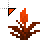 Radioactive Orange Torchflower Minecraft.cur Preview