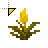Radioactive Yellow Torchflower Minecraft.cur Preview