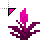 Radioactive Pink Torchflower Minecraft.cur Preview