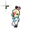 Noelle (Deltarune) Working In Background.ani Preview
