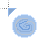 Blue Swirl.cur Preview