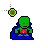 Martian Manhunter 8-bit.cur Preview