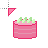 Strawberry Matcha Cake.cur Preview