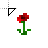 Poppy Flower Minecraft.cur Preview