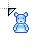 Blue Gummy Bear.cur Preview