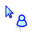 Blue-17.cur Preview