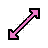 kirby cursor diagonal resize 2.cur Preview
