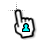 Blank Wii Cursor Person.cur Preview
