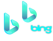 Teal Bing Logo Icon Set thumbnail