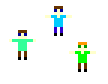 Video Game Character T-Pose Icon Set thumbnail