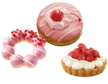 Strawberry Dessert Treats Icon Set thumbnail
