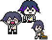 sum kokichi lil pixel guys Icon Set thumbnail