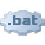 Cyberpunk Blue BAT File.ico Preview