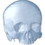 Cyberpunk Blue Skull.ico Preview