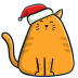 christmas cat.ico Preview
