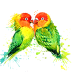 Parrots in love.ico Preview