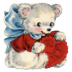 Romantic Snow Teddy.ico Preview