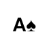 Playing Card Ace of Spades.png Preview