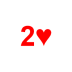 Playing Card Two of Hearts.png Preview