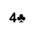 Playing Card Four of Clubs.png Preview