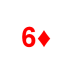 Playing Card Six of Diamonds.png Preview