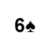 Playing Card Six of Spades.png Preview