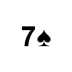 Playing Card Seven of Spades.png Preview