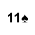 Playing Card Eleven of Spades.png Preview