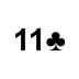 Playing Card Eleven of Clubs.png Preview