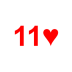 Playing Card Eleven of Hearts.png Preview
