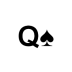 Playing Card Queen of Spades.png Preview