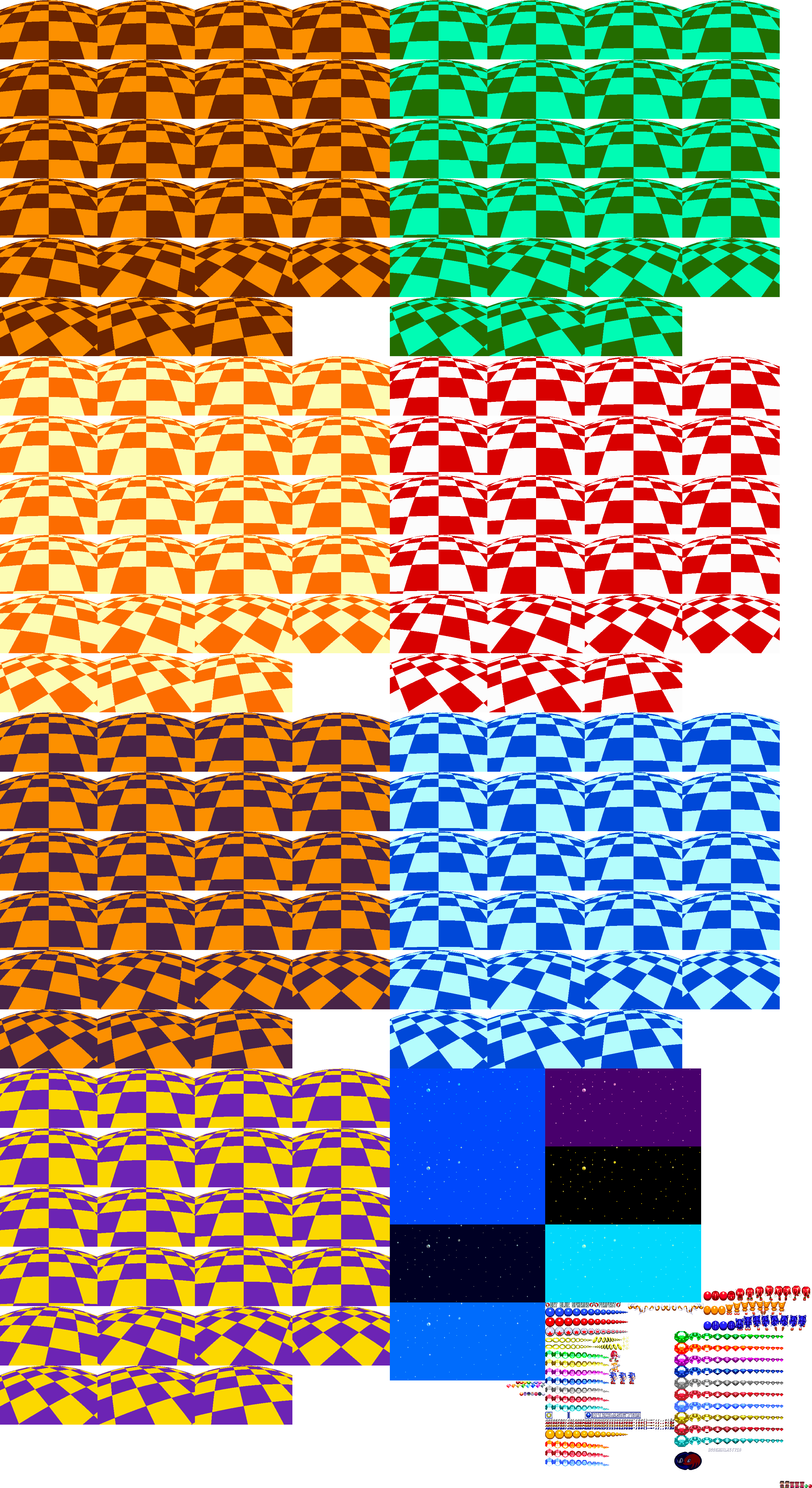Blue Sphere Sprites image